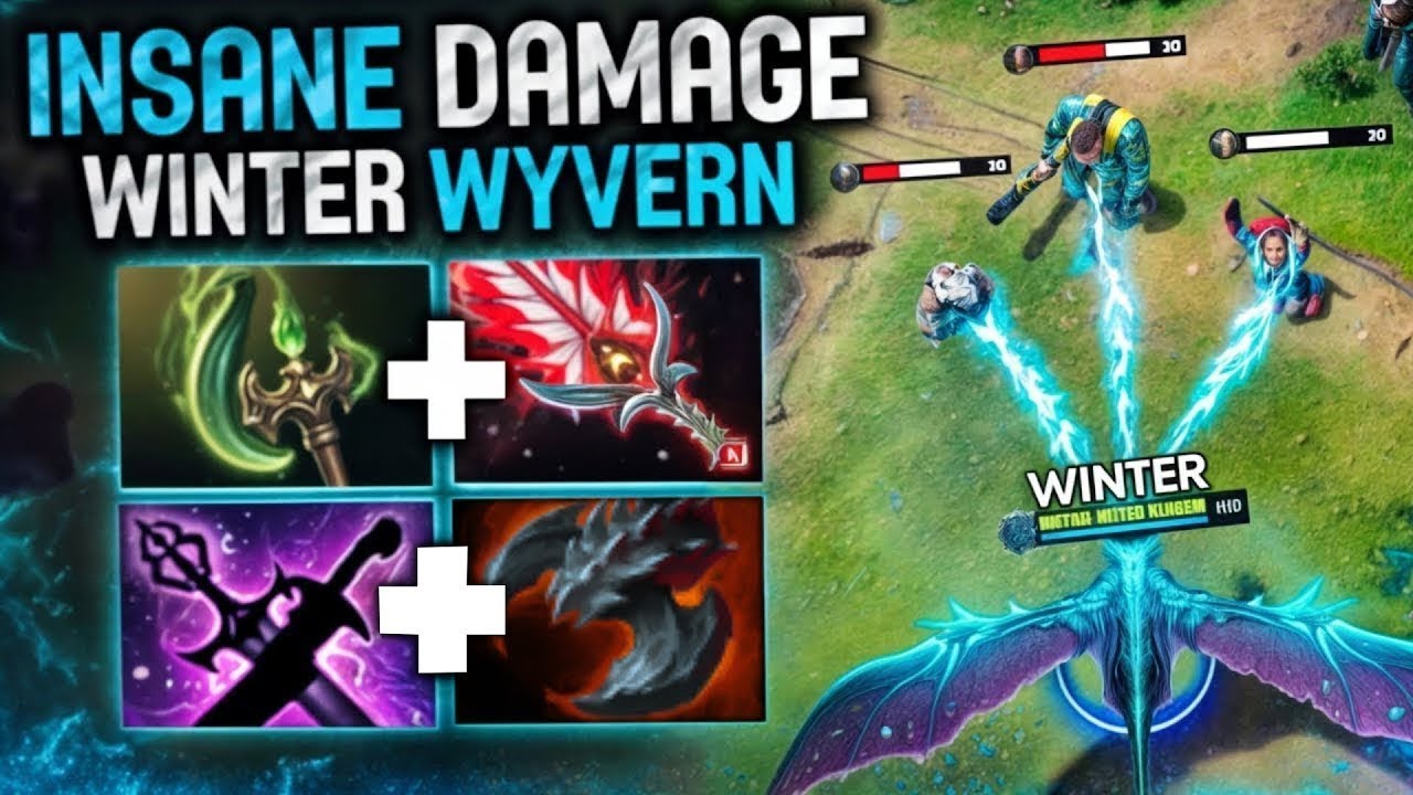 Winter Wyvern Hard Carry 🔥🔥🔥Insane Comeback 29 Kills | Dota 2 Gameplay