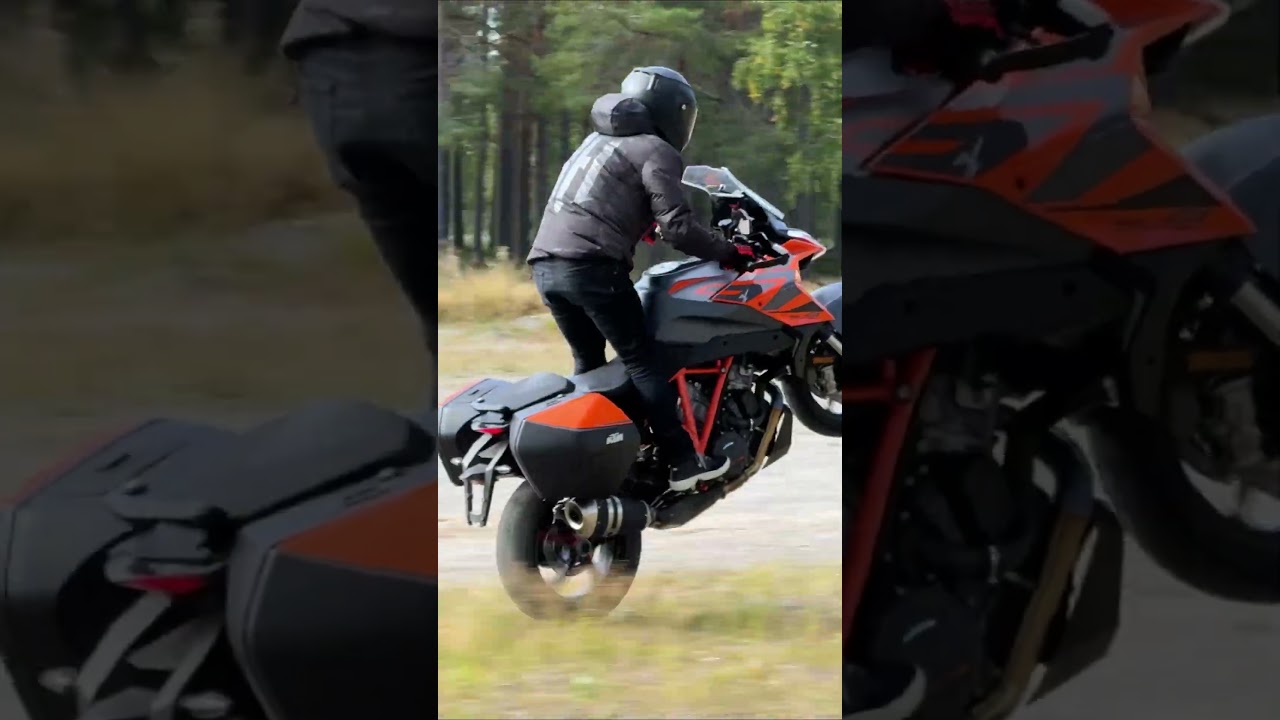 Super Duke 1290 GT Most important tests for a good roadtrip bike 😂
