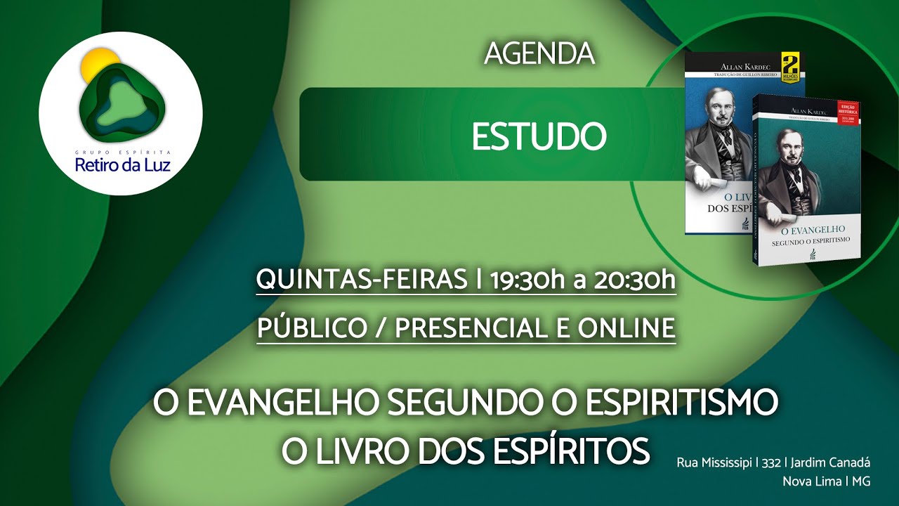 ESTUDO DE OBRA - O EVANGELHO SEGUNDO O ESPIRITISMO / O LIVRO DOS ESPÍRITOS #113