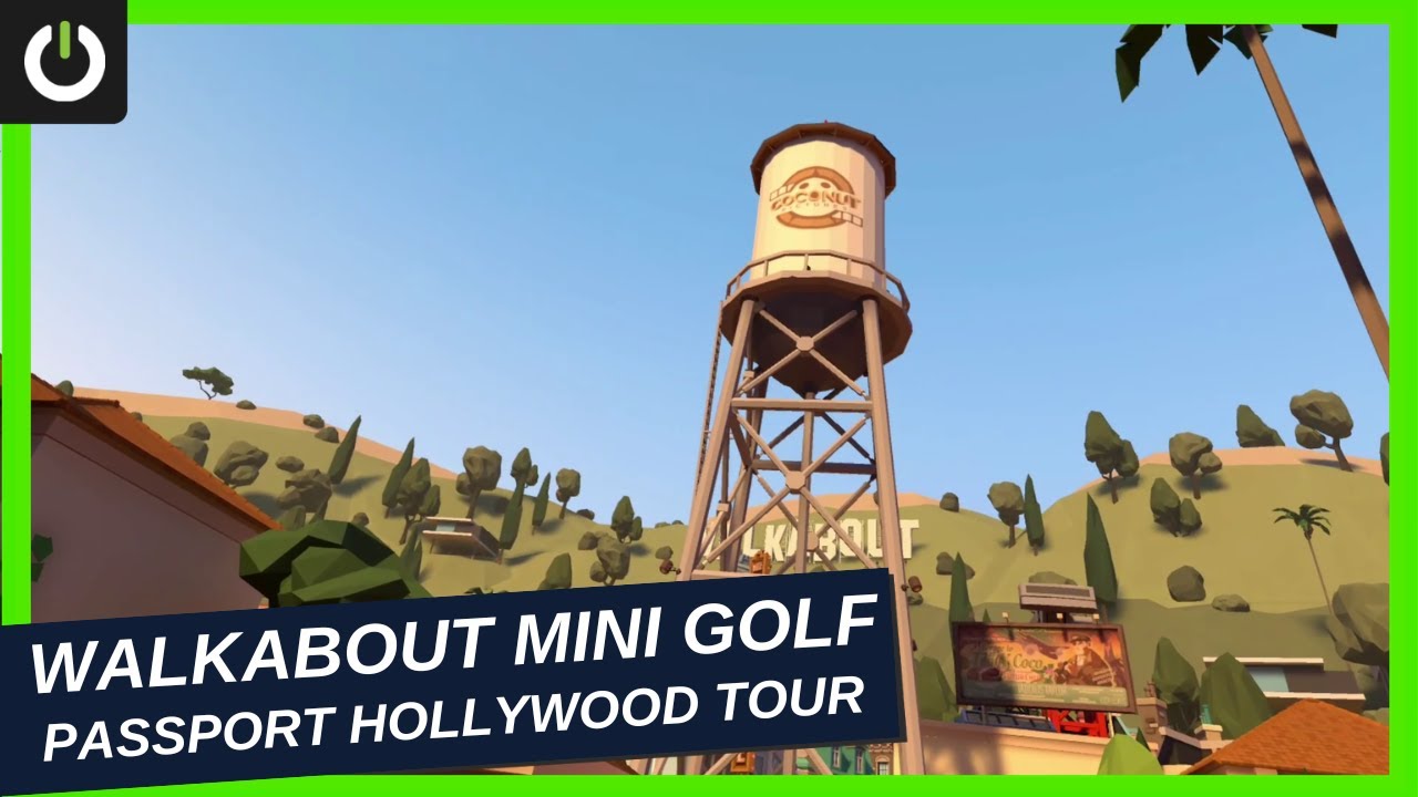 Экскурсия на поле для мини-гольфа Walkabout Mini Golf Passport Hollywood Course Tour