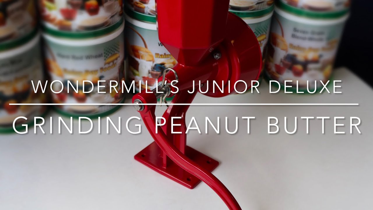 Grinding Peanut Butter Wonder Junior Deluxe Plus
