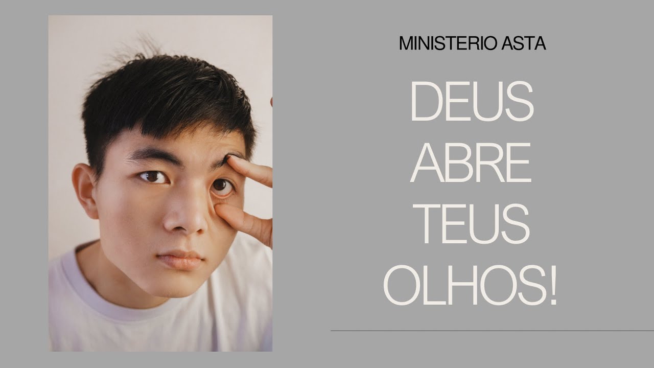 Deus abre teus olhos!