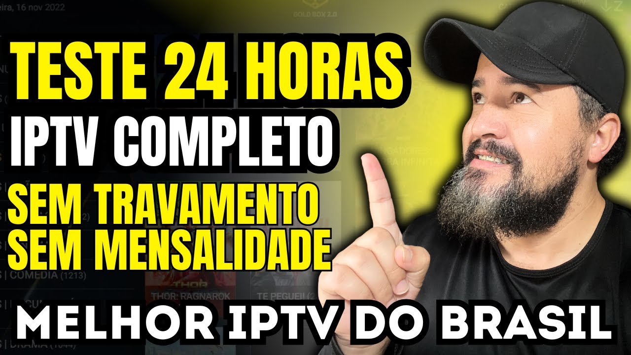 🚨 IPTV COM TESTE GRATIS 24 HORAS