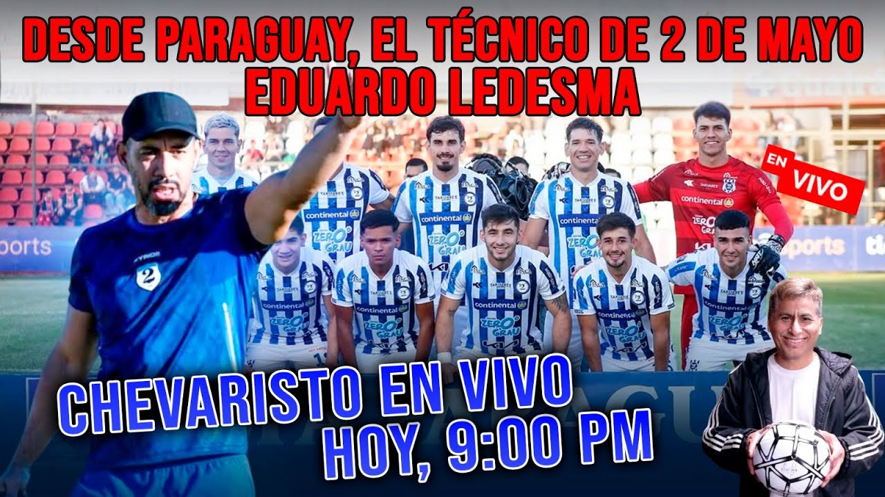 ALIANZA YA ESTÁ PENSANDO EN LA COPA // DESDE PARAGUAY, EN VIVO, CON EL TÉCNICO DE 2 DE MAYO