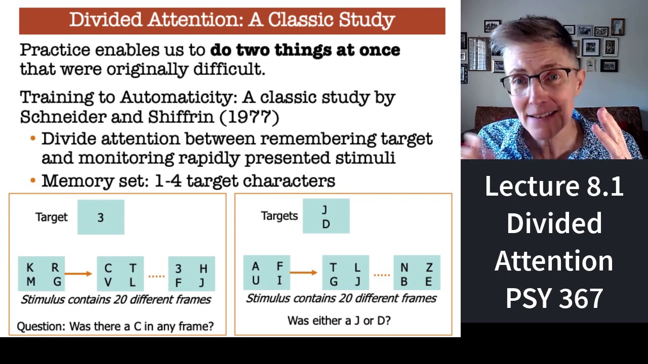367 Lecture 8.1 Divided Attention