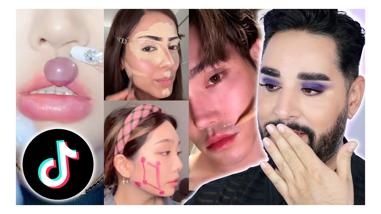 КРАСОТА TIKTOK ГЛУПАЯ. ПРОФЕССИОНАЛЬНЫЕ МУА РЕАКЦИИ