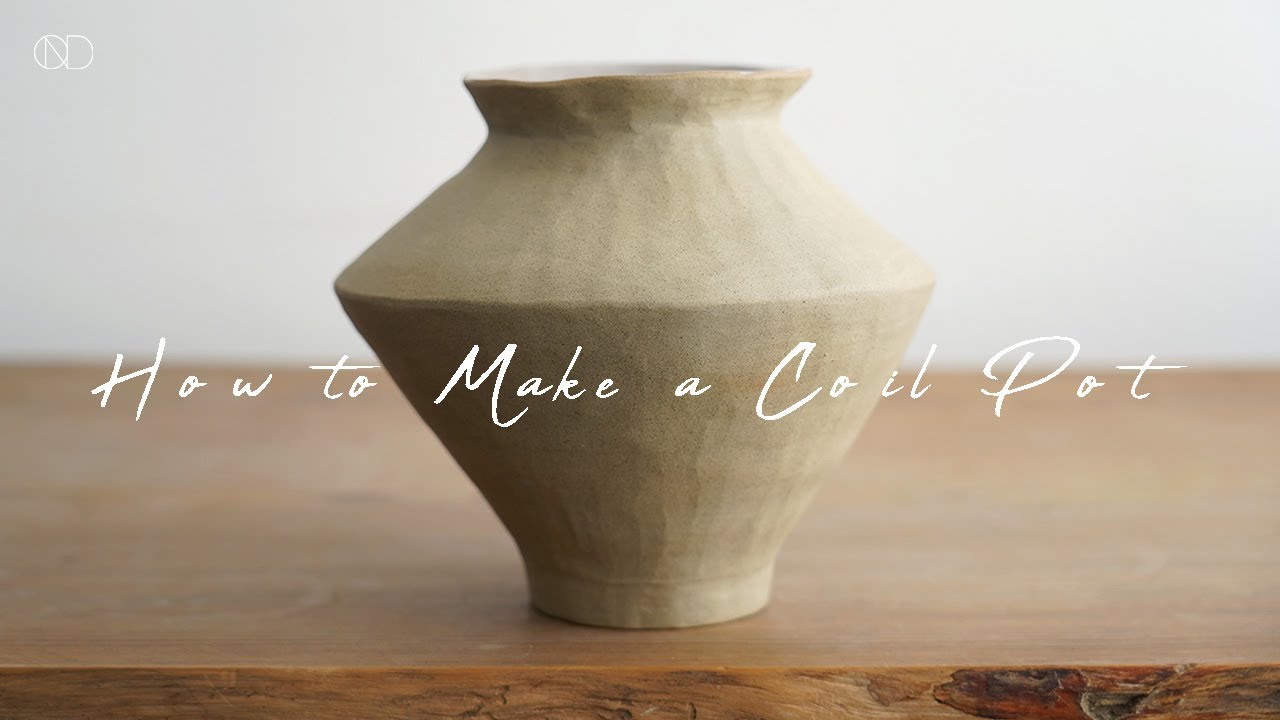 도자기 항아리 만들기 '코일링 기법' : How to Make a Coil Pot  [ONDO STUDIO]
