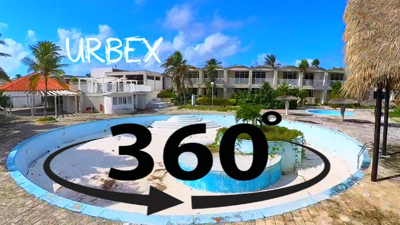 ABANDONNED ISLAND #urbex #cuba  (HEAVEN in PARADISE) 360 VIEW