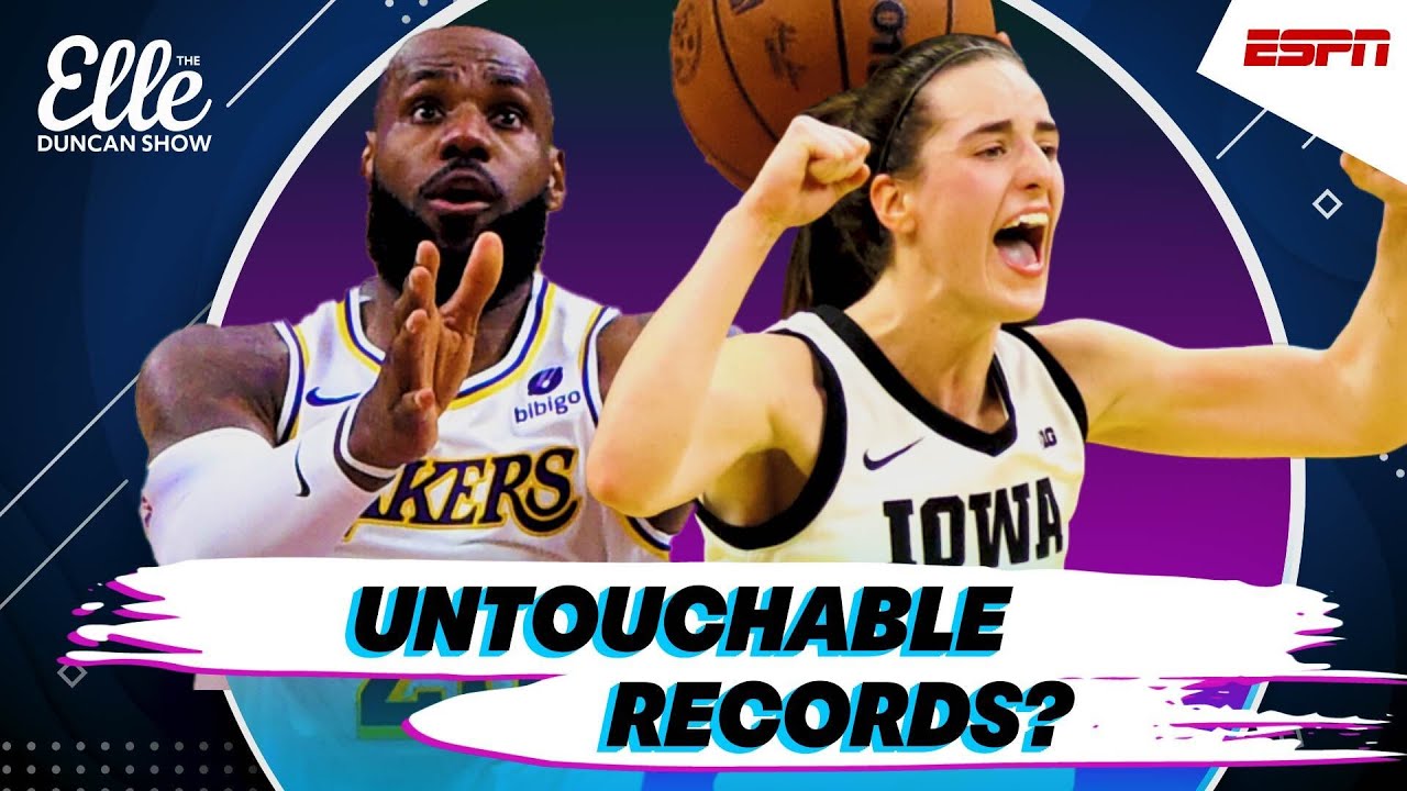 LeBron James & Caitlin Clark break records & make history | The Elle Duncan Show