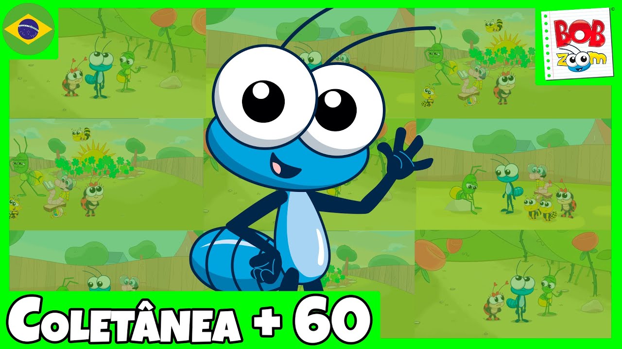 Bob Zoom Completo - Coletânea +60 | Vídeo Musical Infantil Oficial