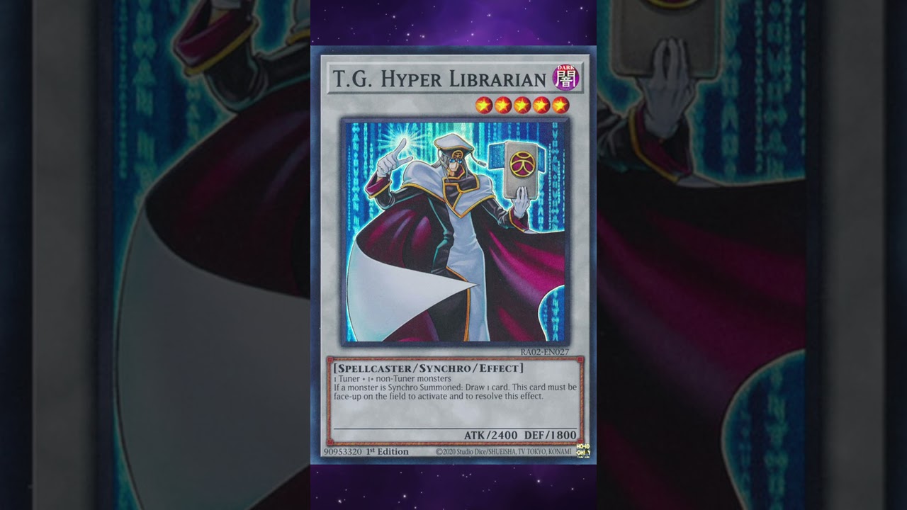 Why Is T.G. Hyper Librarian Still Limited? #yugioh #yugiohcard #ygo #yugiohcommunity #tcg #F&LList