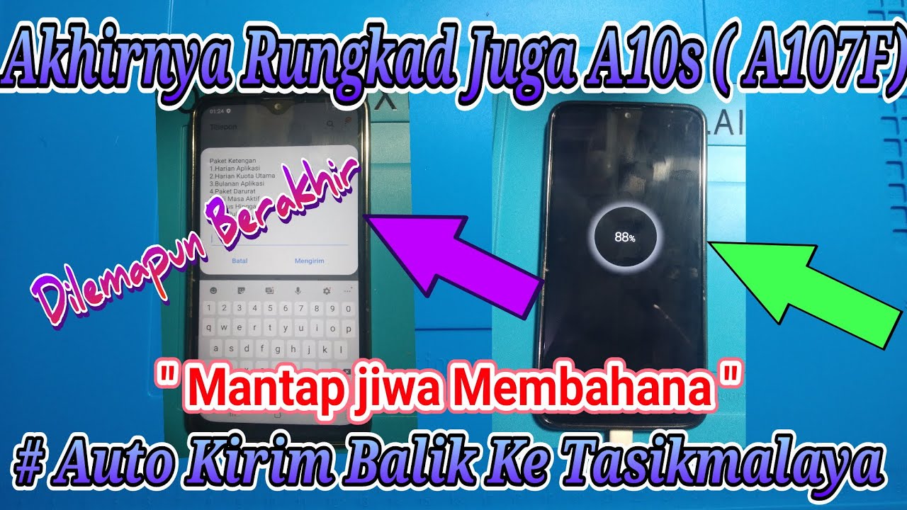 Repair imei  Fix imei Null  Samsung A10s A107F Permanet 7 Turunan ( Fix Bug Pengisian )