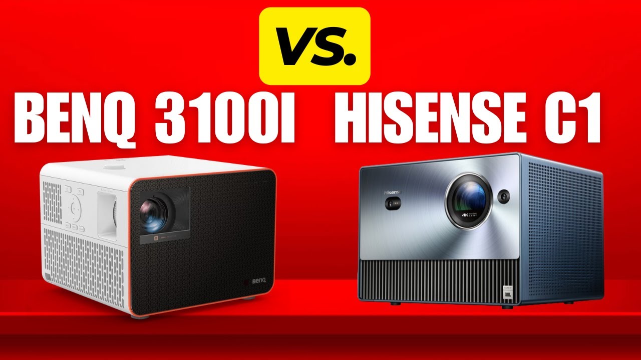 BenQ X3100i vs. Hisense C1 - Portable Projectors Comparison📽️🆚📽️