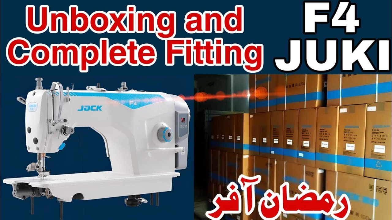 Jack F5 complete unboxing & review in Lahore Market jack F5 Sewing Machine price in Pakistan