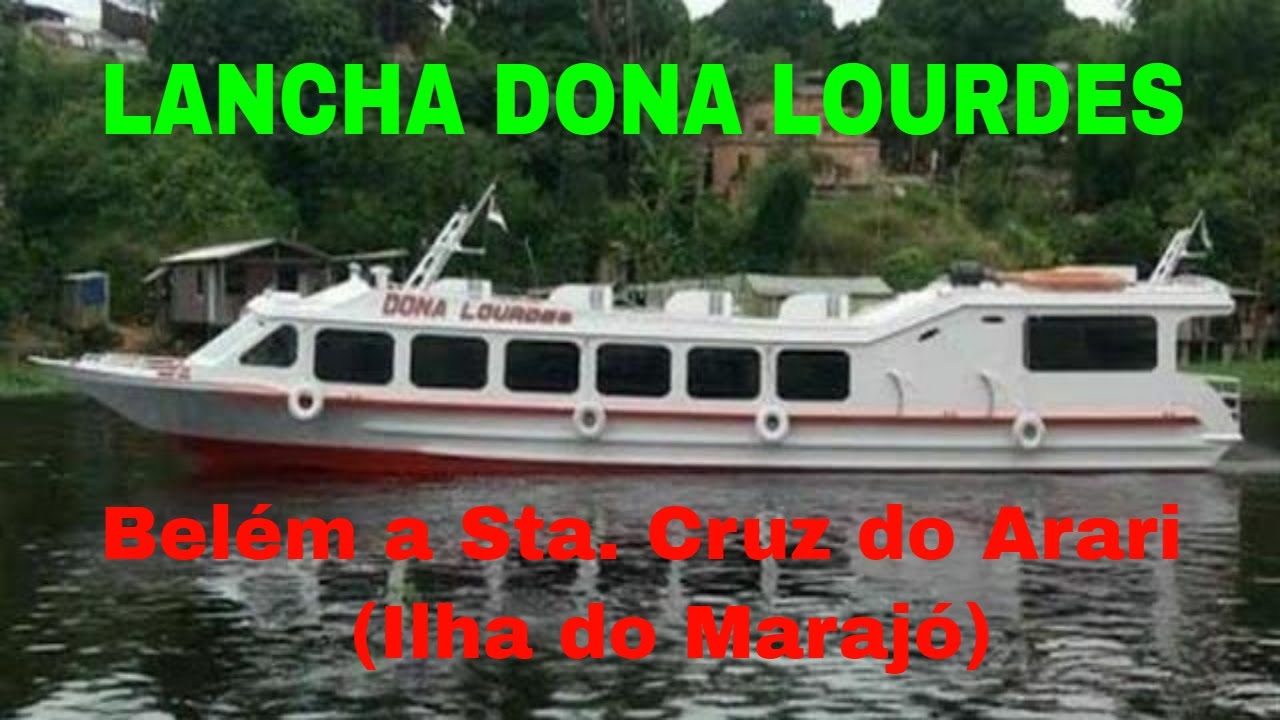 LANCHA DONA LOURDES NAUFRAGOU HOJE NA BAÍA DO MARAJÓ