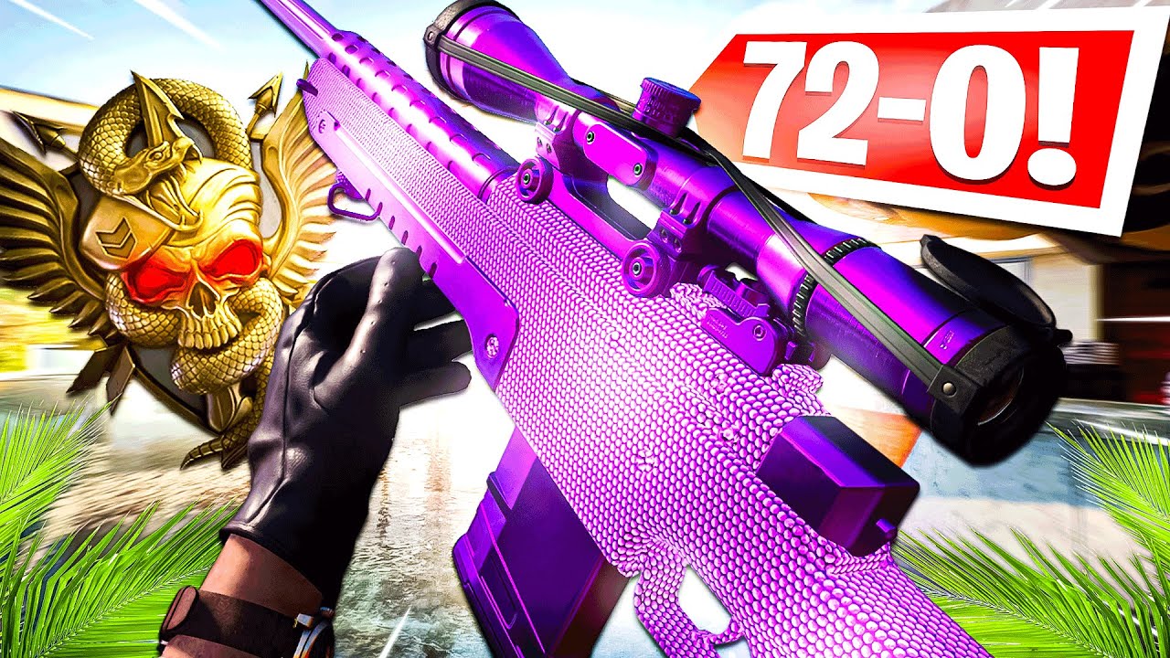72 *RECORD* KILLSTREAK SNIPING ONLY DOUBLE NUKE... (Black Ops Cold War)