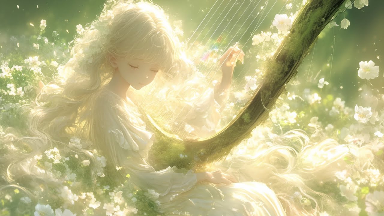 [Playlist] Whispers of the Harp Fairies | Relaxing fantasy music