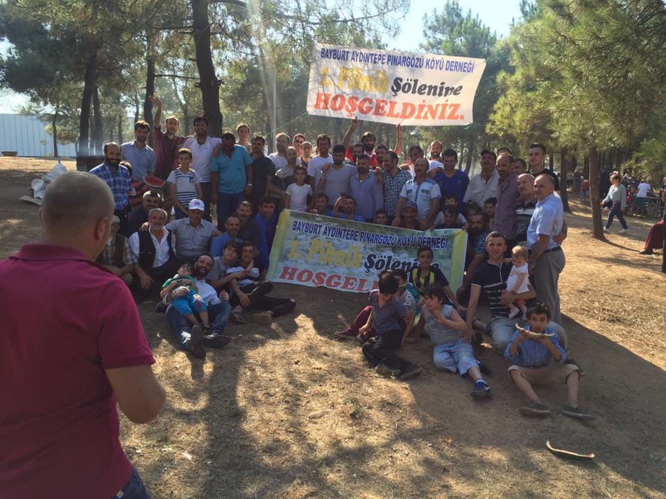 PINARGÖZÜ KÖYÜ 1.PİKNİK ŞÖLENİN DE  RENKLİ GÖRÜNTÜLER