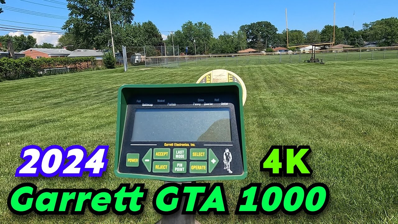 Metal Detecting My High School with The Garrett GTA 1000