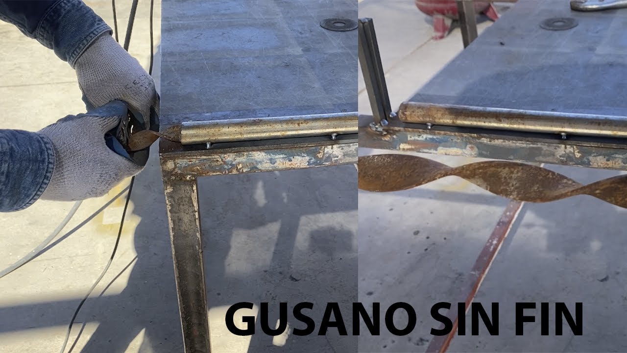 Como Hacer un Gusano Sin Fin Fácil || How To Twist Flat Bar