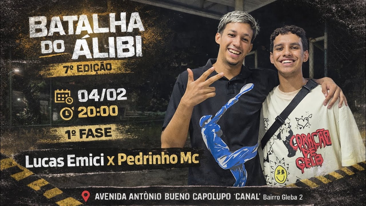 Lucas Emici x Pedrinho Mc | 1° Fase 1° Temporada | 04/02 | Edição ##07