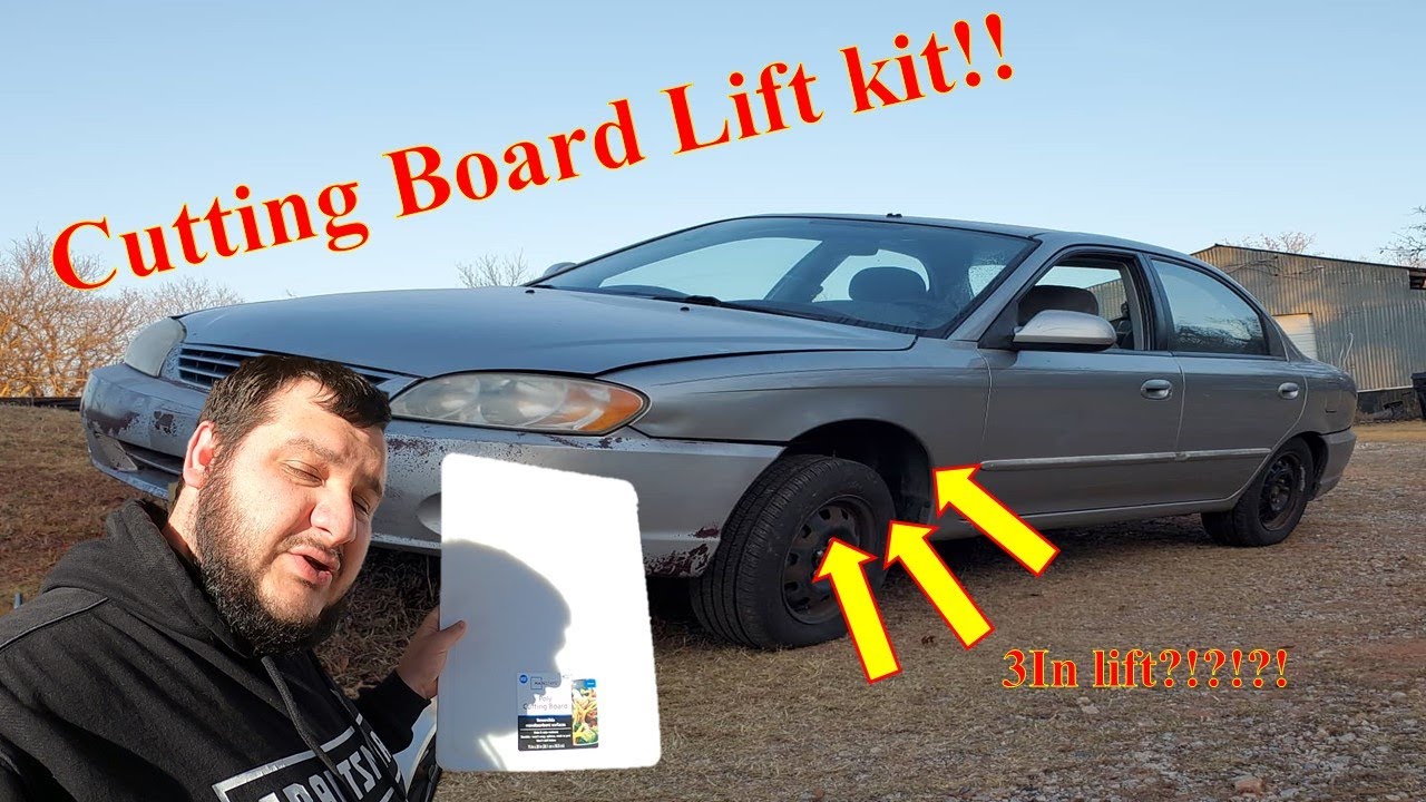 I Lifted My KIA Using Cutting Boards (The Sh*tBox Saga)