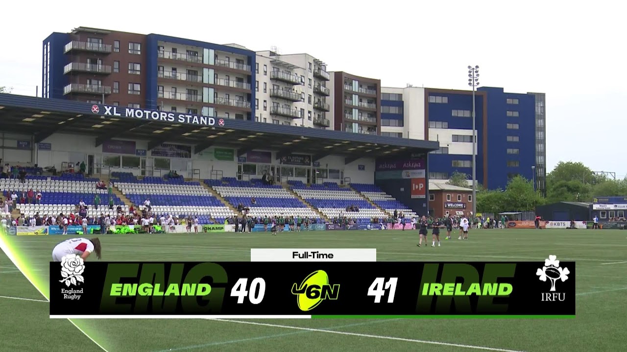 LIVE! England v Ireland | Women's Six Nations Under-21s | 2026