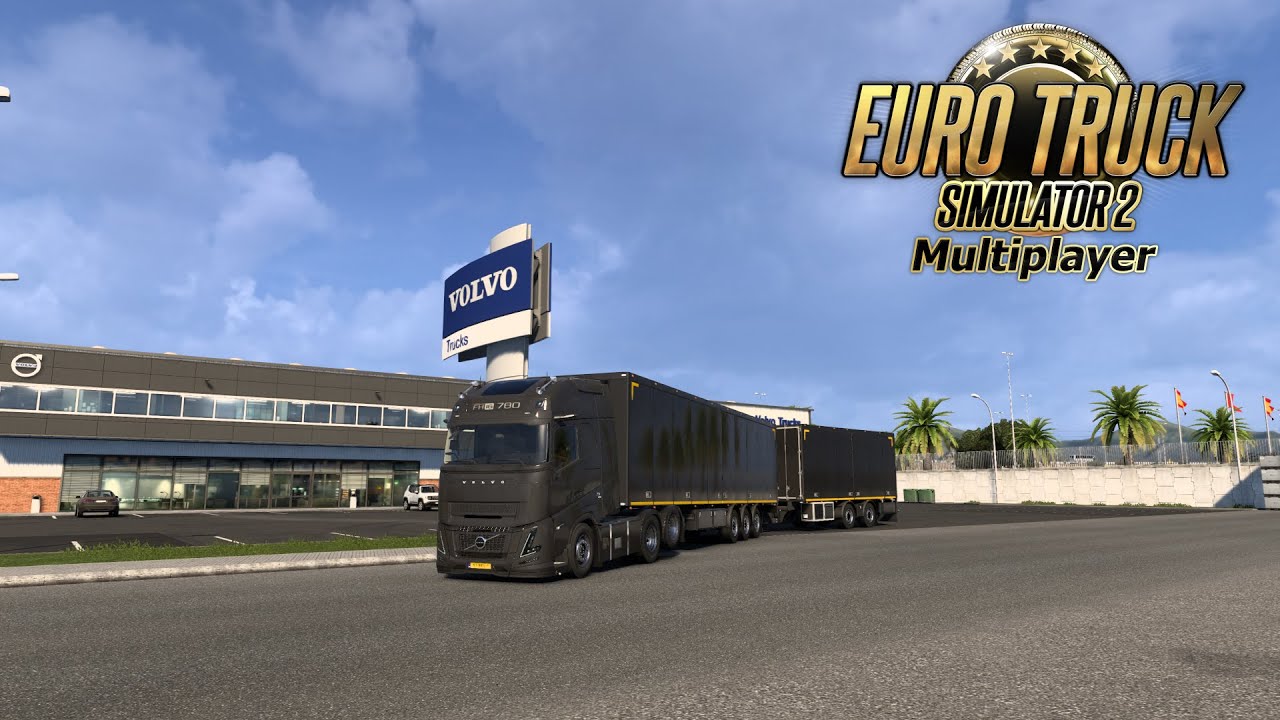 NLTrucker is terug op de digitale weg! Euro Truck Simulator 2 MP Live! {G29}
