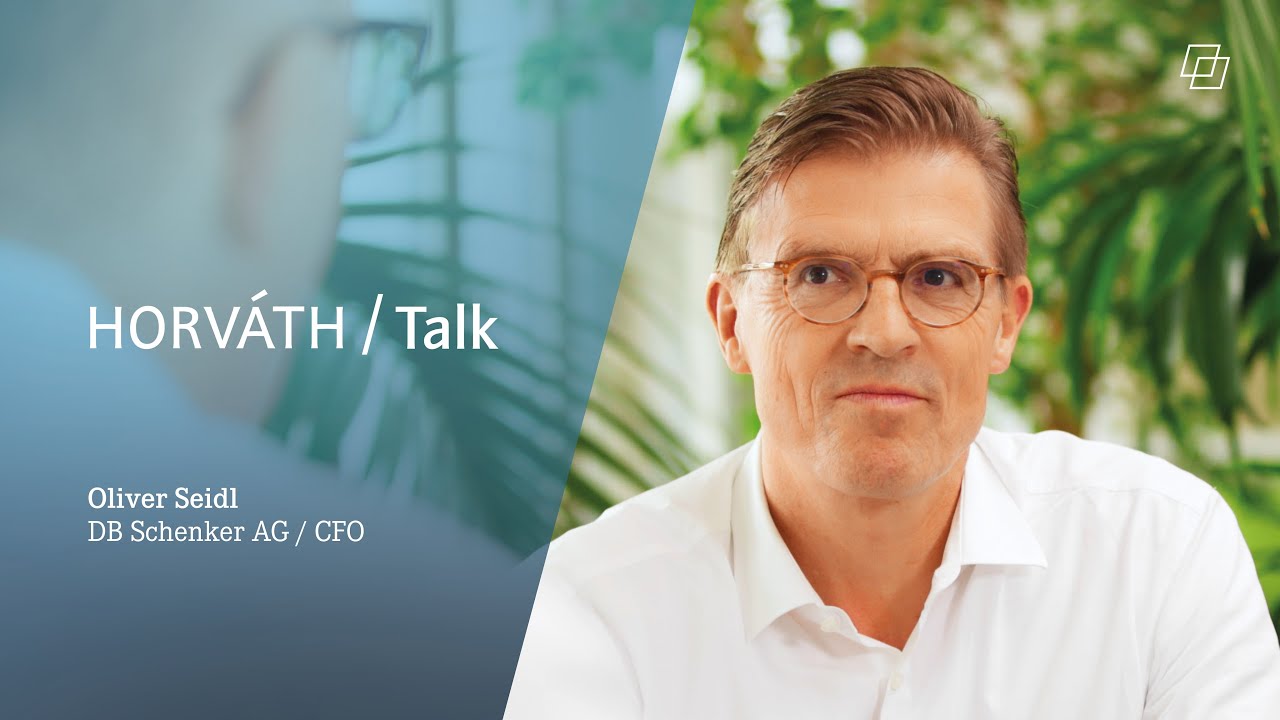 Oliver Seidl, Finanzvorstand der DB Schenker im Gespräch mit unserem Partner Dr. Ralf Sauter