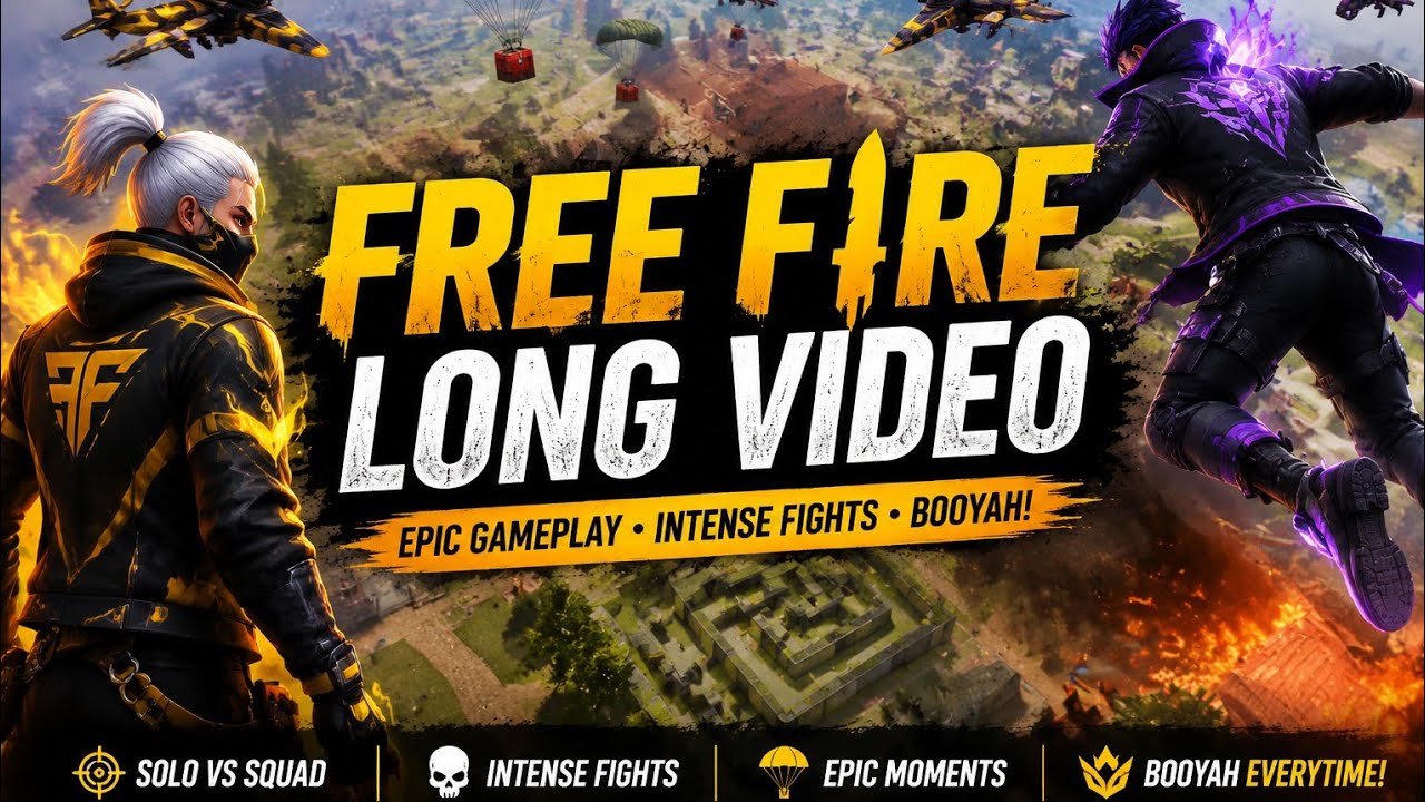 Free fire Long video #freefiremax #dpi #video #totalgaming @durgesh_tiwari4306