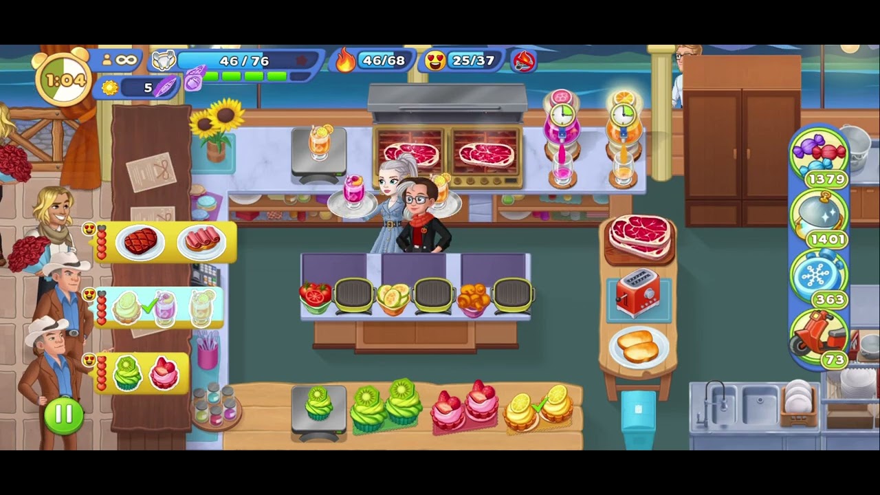 Cooking Diary - BBQ Time - Super hard purple lvl 80