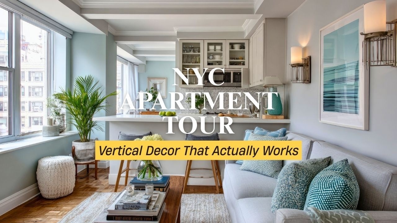 Small NYC Apartment Tour: Vertical Decor Ideas That Maximize Every Inch