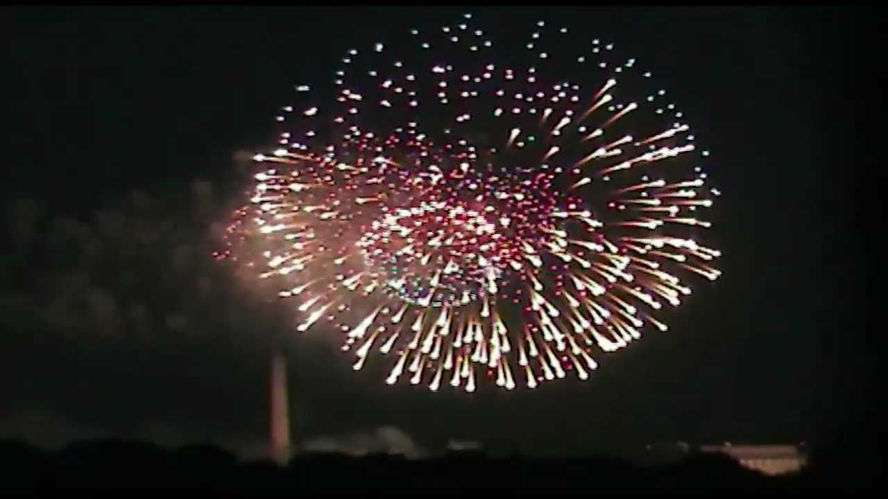 4th of July Fireworks, National Mall, Washington DC, 2010