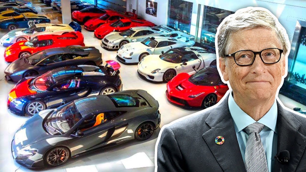 Voici L'Incroyable Collection De Voitures De Bill Gates