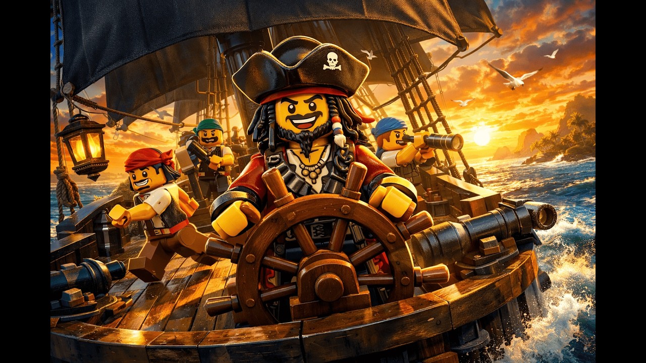 LEGO Pirates of the Caribbean #3 – Sailing Across the Seas with the Black Pearl
