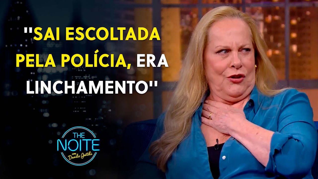 Lucinha Lins relembra o terrível dia em que foi vaiada no Maracanãzinho | The Noite (17/08/22)