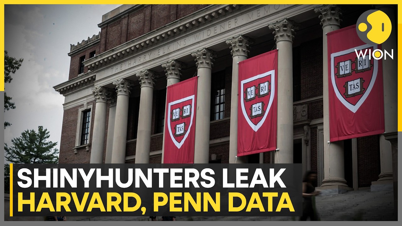 Voice Phishing Attack Hits Harvard Data; University Alumni Data Leaked | WION News
