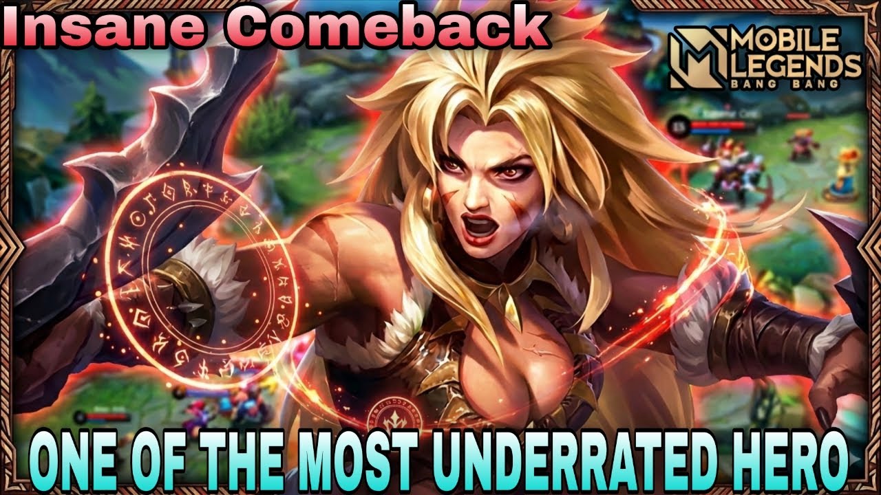 ONE OF THE MOST UNDERRATED HERO IN MOBILE LEGENDS - INSANE COMEBACK ft. Masha🔥