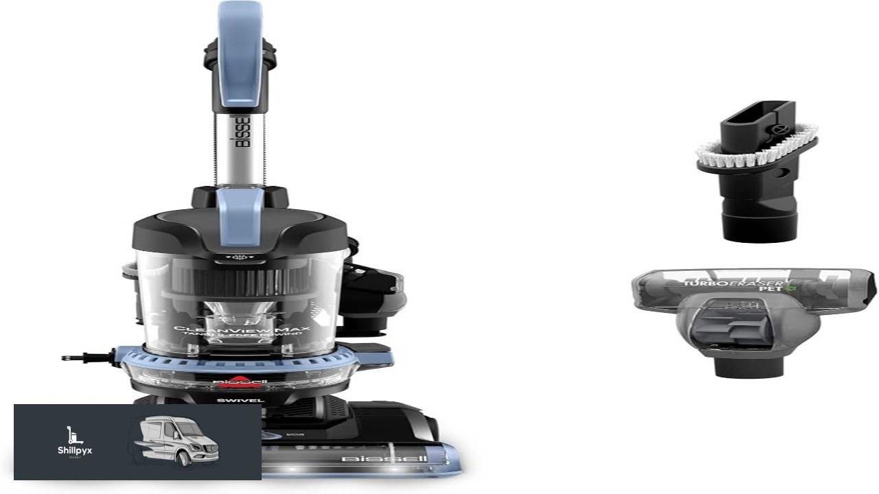 Bissell CleanView Max Tangle Free Rewind with LED Headlights Tangle Free Brush Roll