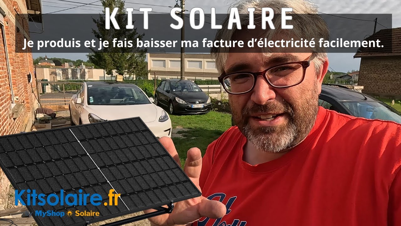 Installation d'un Kit d'autoconsommation solaire 425W à partir de 350€ - kitsolaire.fr