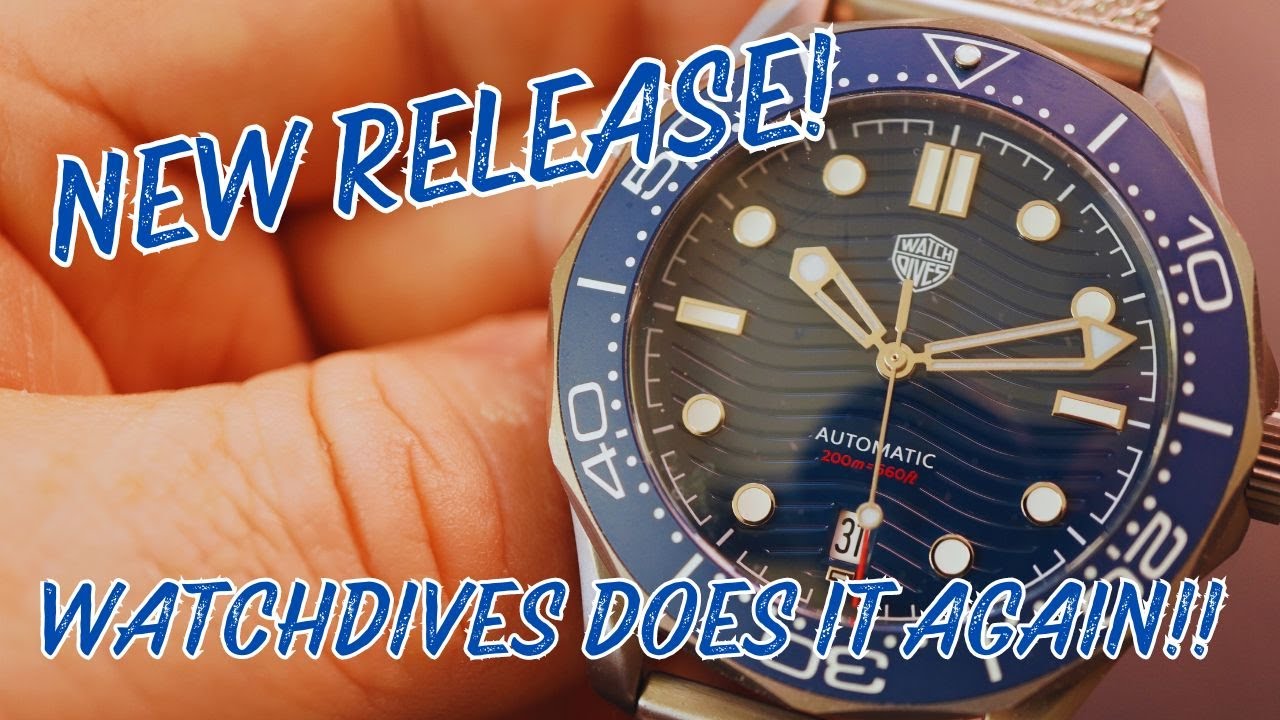 The New Blue WD007 from Watchdives...another cracker!!