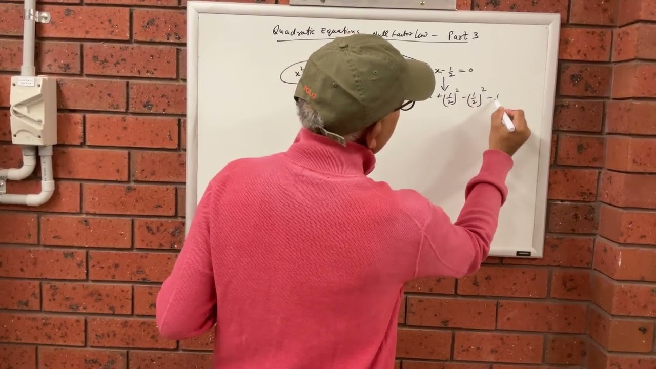 Quadratic Eq.-Null Factor Law - Part 3