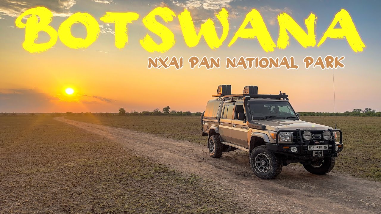 BOTSWANA IN THE WET SEASON | EP4 | NXAI Pan National Park | Makgadikgadi (Land of the Elephant)
