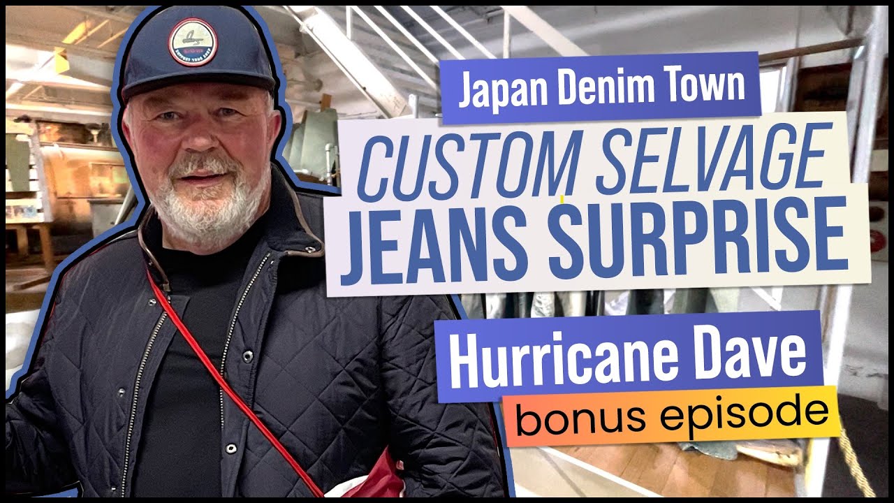 Custom Japanese Salvage Jeans Surprise