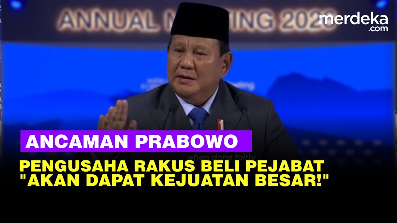 Warning Prabowo ke Pengusaha 'Rakus': Coba Beli Pejabat Saya, Dapat Kejutan Besar!