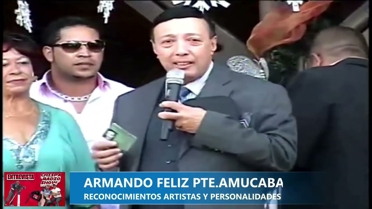 AMUCABA ENTREGA RECONOCIMIENTOS A ARTISTAS CHISPA RADIO SHOW