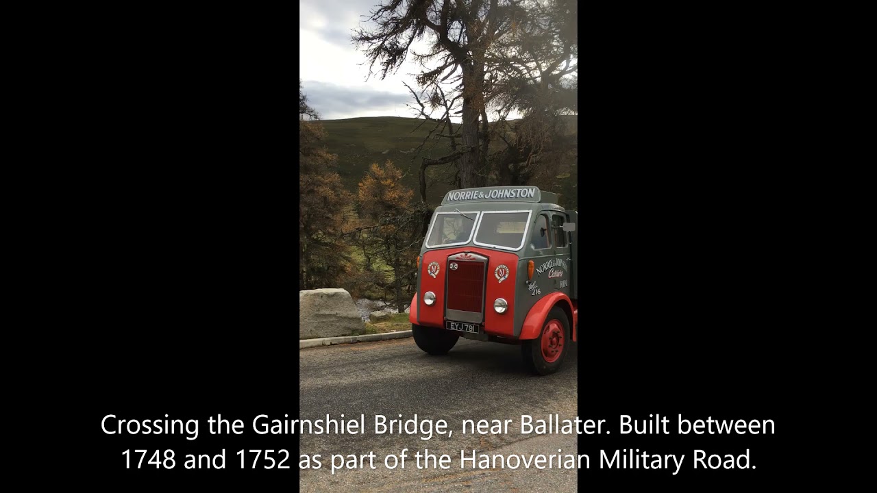 Albion Chieftain 1956.  Cairnwell Pass, Glenshee