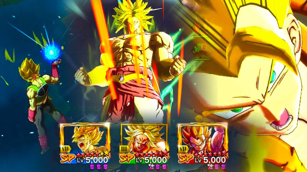 THE NEW ZENKAI TRINITY IN DRAGON BALL LEGENDS!!