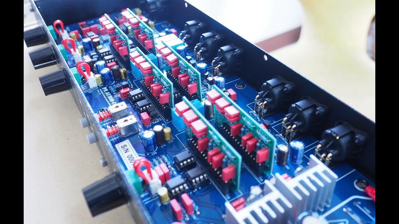 AC23-VL Active Crossover 2-3 Way Stereo Superior Sound Quality by PN Audio Products