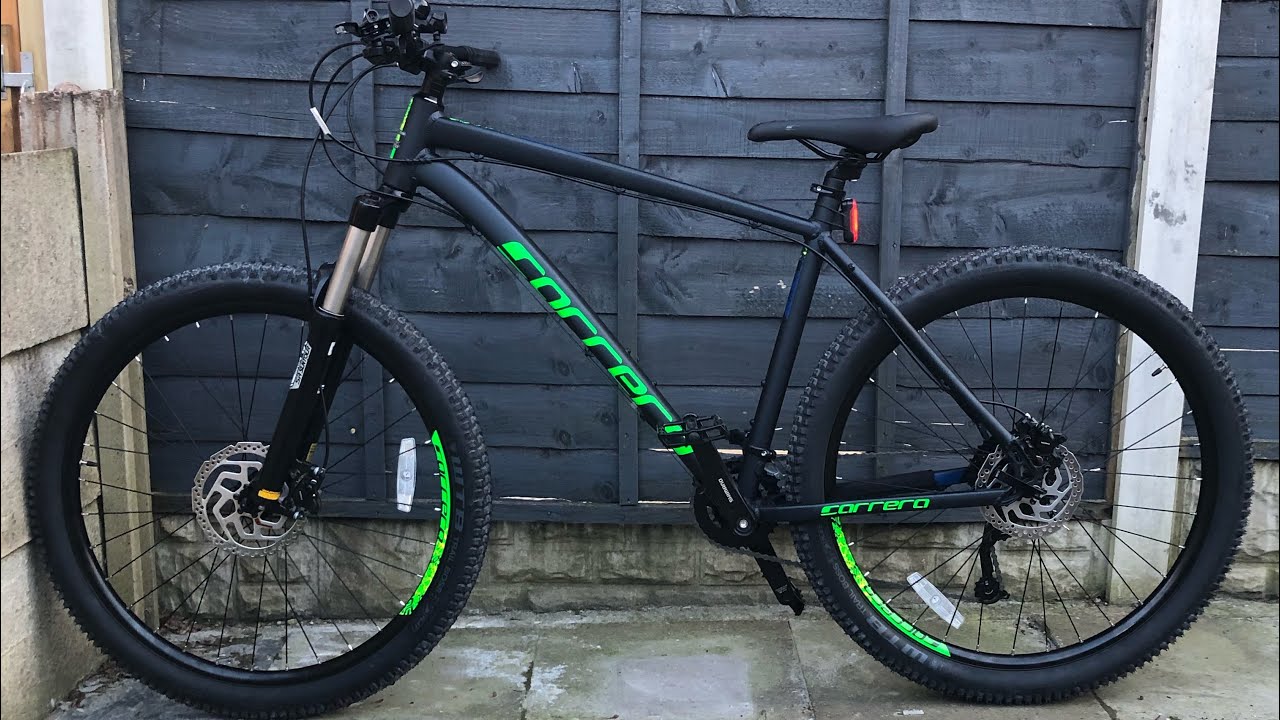 NEW BIKE - Dark blue Carrera Kraken 20 inch (Large) - Walk around